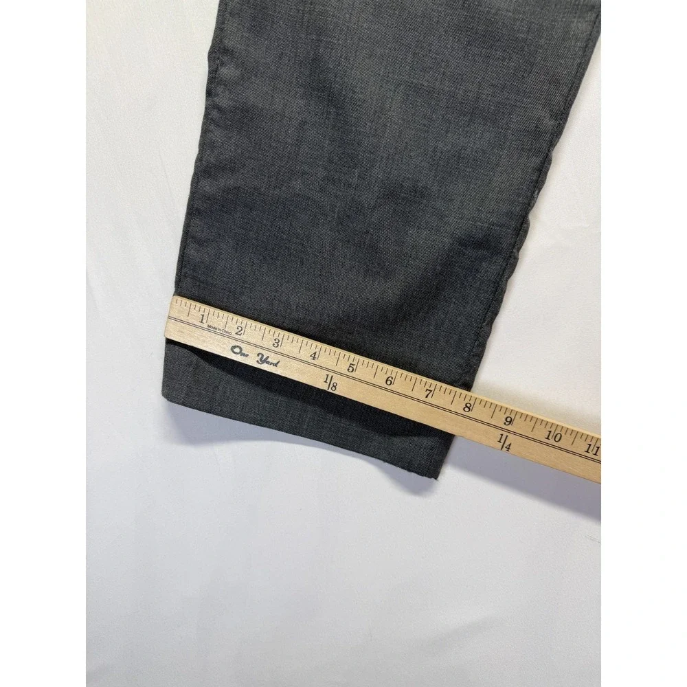 Banana Republic Marzotto Slim Fit Dress Pants Mens‎ 34x28 Gray Formal Business